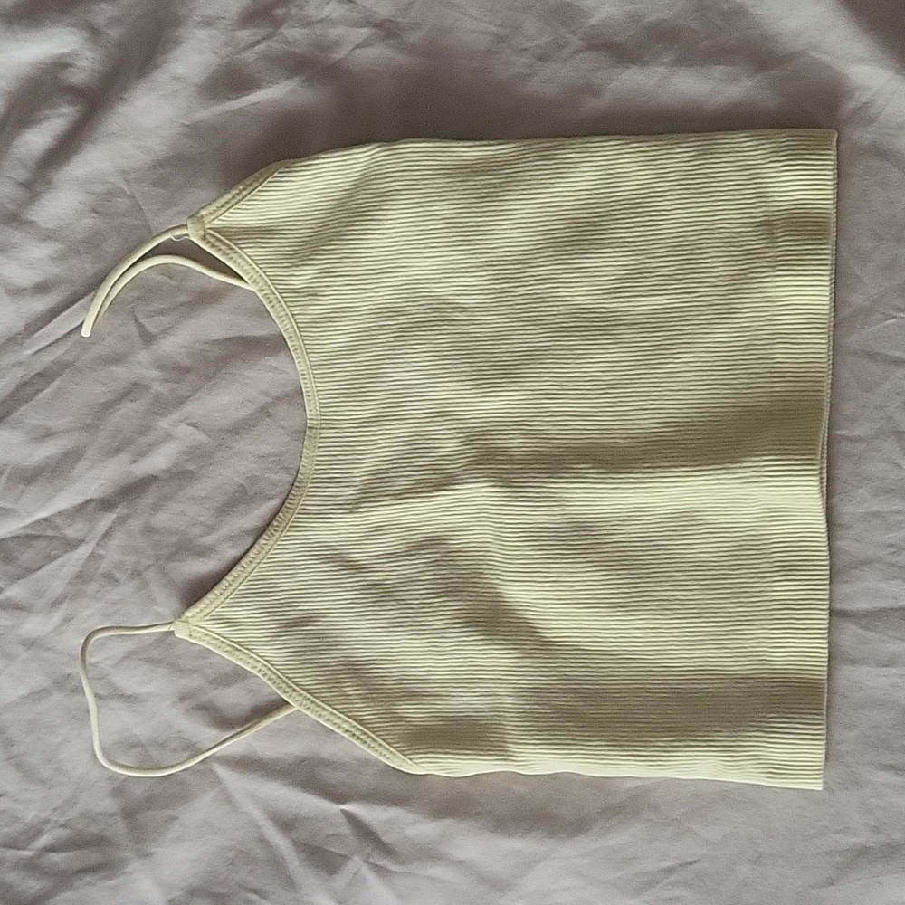 Yellow Spaghetti top